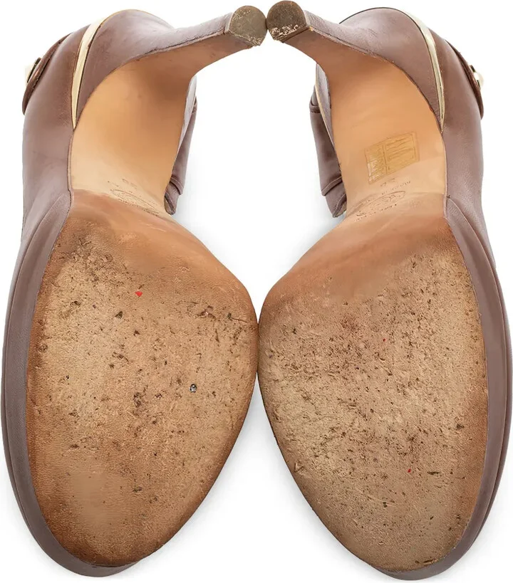 130mm Leather Pumps - Image 5