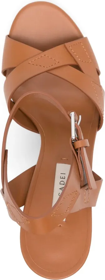 130mm Leather Sandals - Image 4