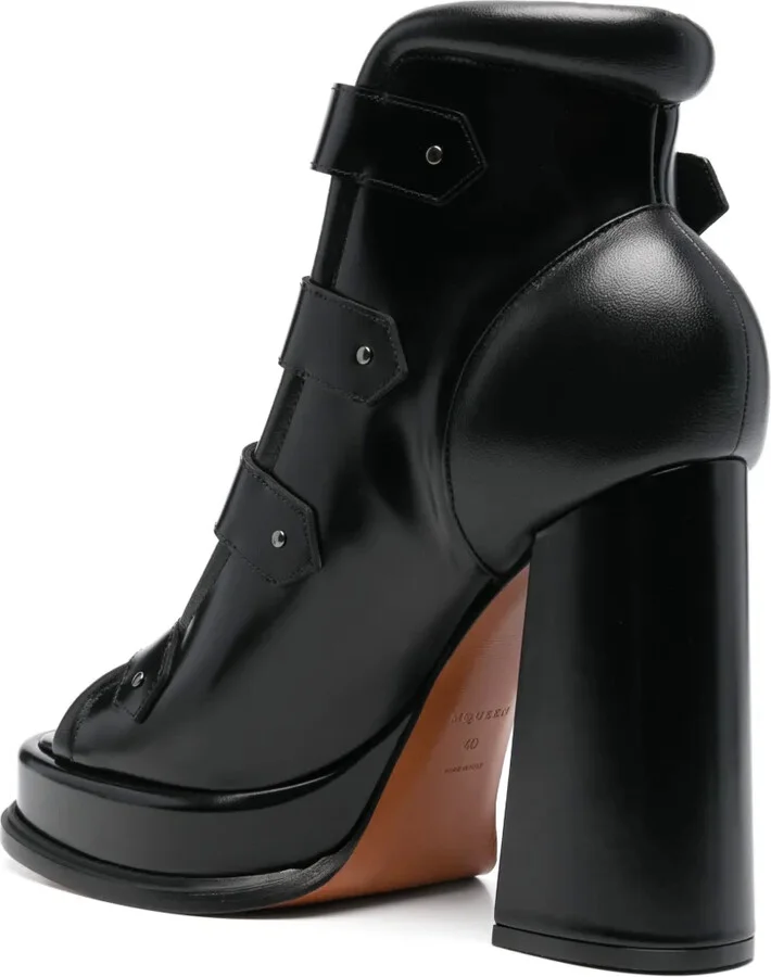130mm Leather Sandals - Image 2
