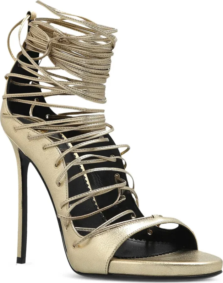 130mm Leather Sandals - Image 2