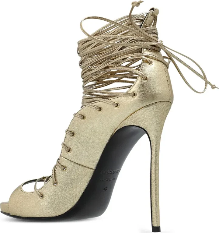 130mm Leather Sandals - Image 3