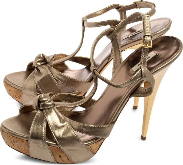 130mm Leather Sandals - Image 3