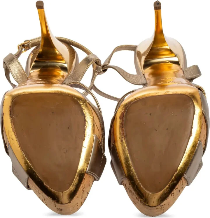 130mm Leather Sandals - Image 5
