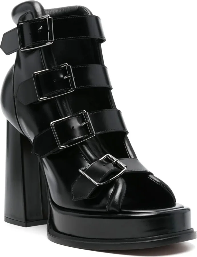 130mm Leather Sandals