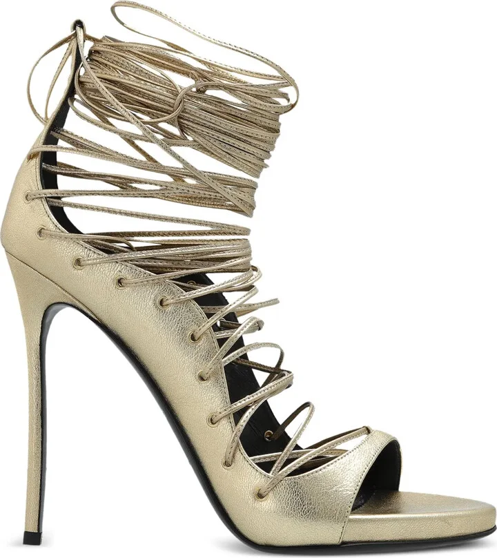 130mm Leather Sandals