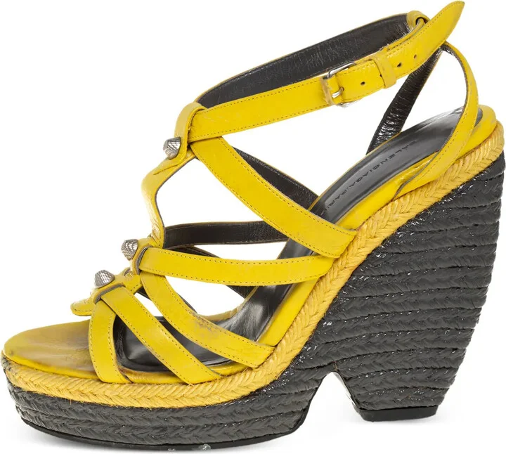 130mm Leather Sandals