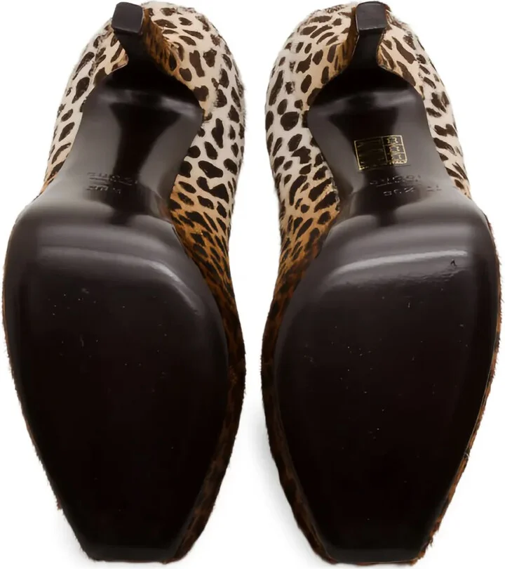 130mm Leopard-Print Pumps - Image 3