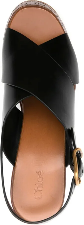 130mm Maxime wedge sandals - Image 4