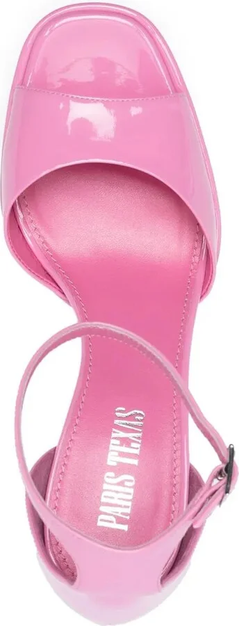 130mm Patent-Leather Platform Sandals - Image 4