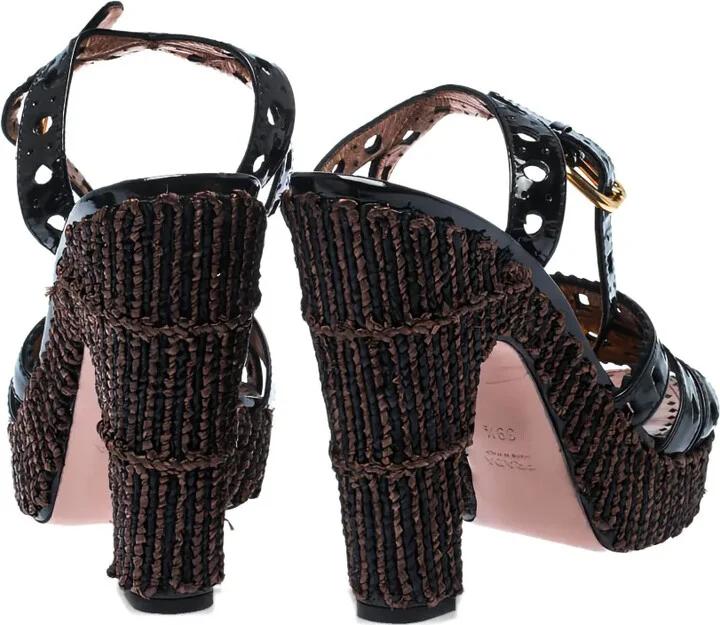 130mm Patent-Leather Sandals - Image 2