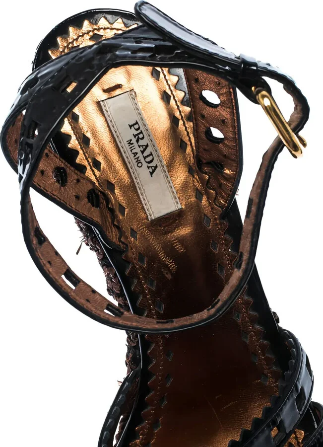 130mm Patent-Leather Sandals - Image 5