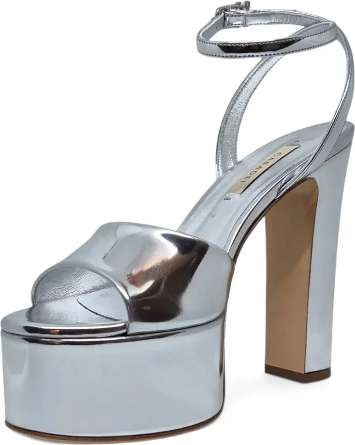 130mm Patty platform ankle-strap sandals - Image 5