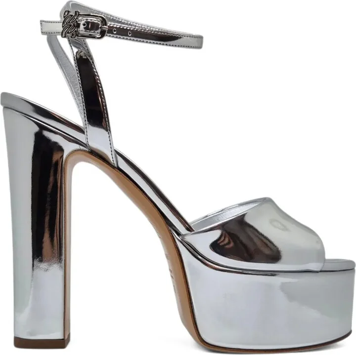 130mm Patty platform ankle-strap sandals