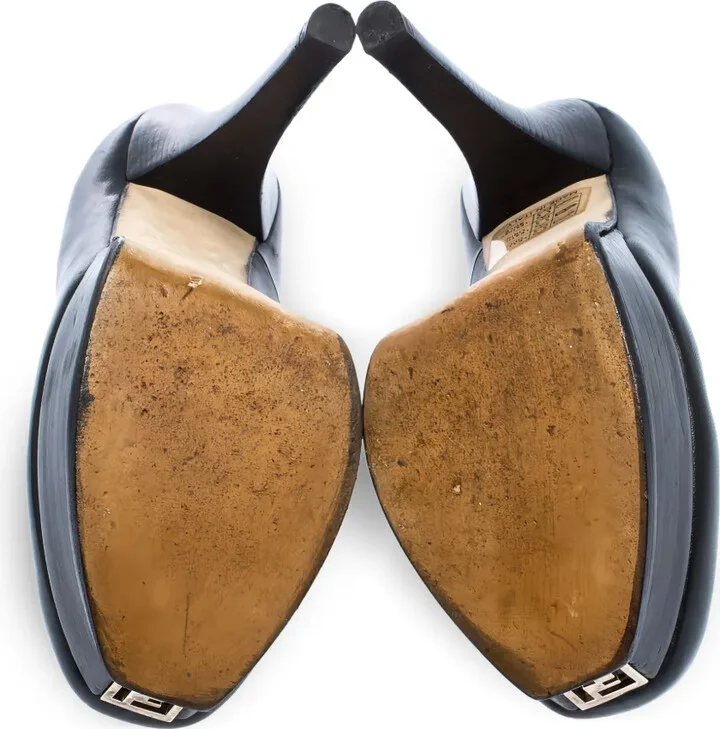 130mm Platform Heeled Pumps - Image 5