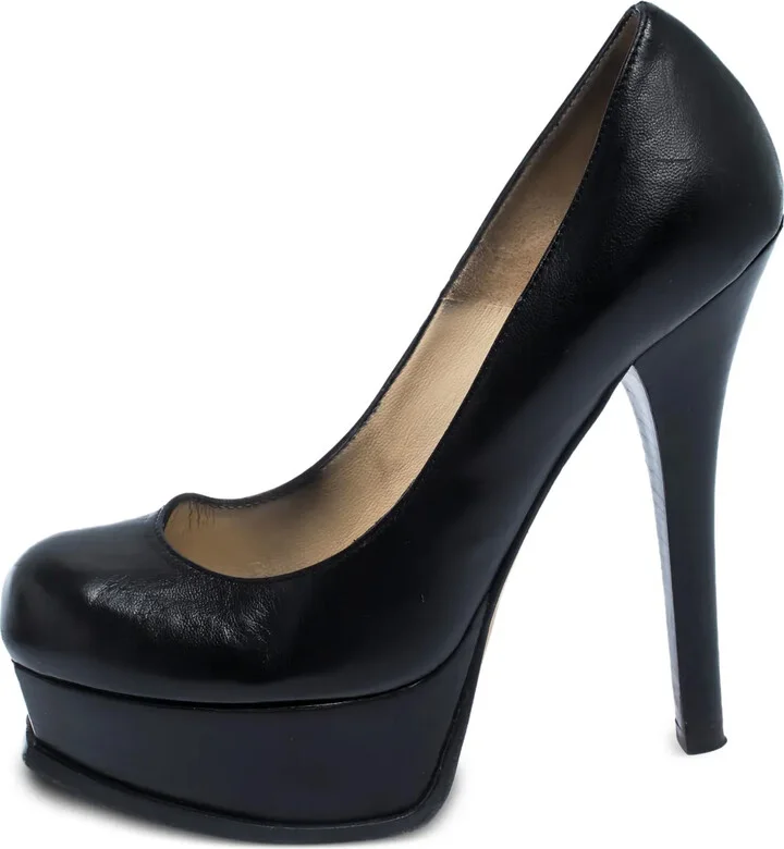 130mm Platform Heeled Pumps
