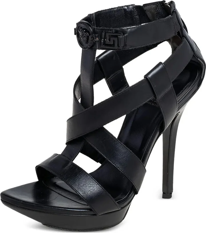 130mm Platform Strappy Sandals - Image 2