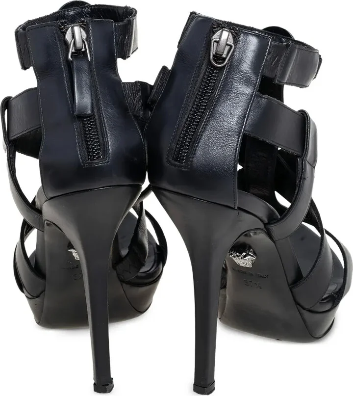 130mm Platform Strappy Sandals - Image 4