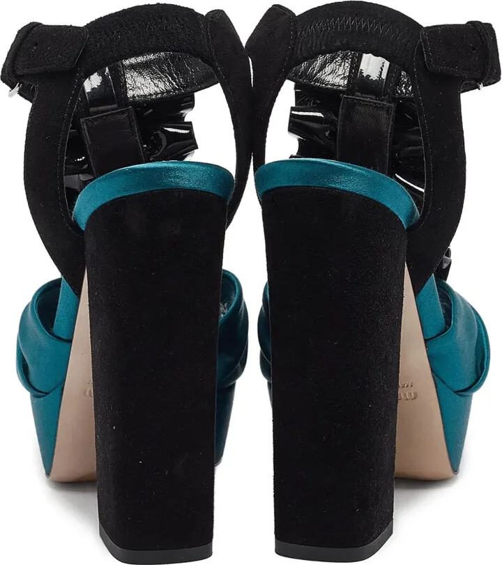 130mm Ruched Sandals - Image 3