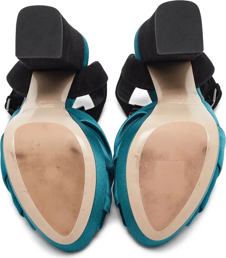 130mm Ruched Sandals - Image 4