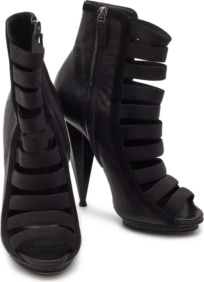 130mm Strapped Ankle Boots - Image 3