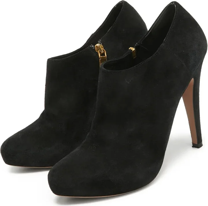 130mm Suede Booties - Image 3