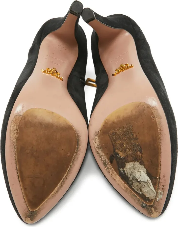 130mm Suede Booties - Image 5