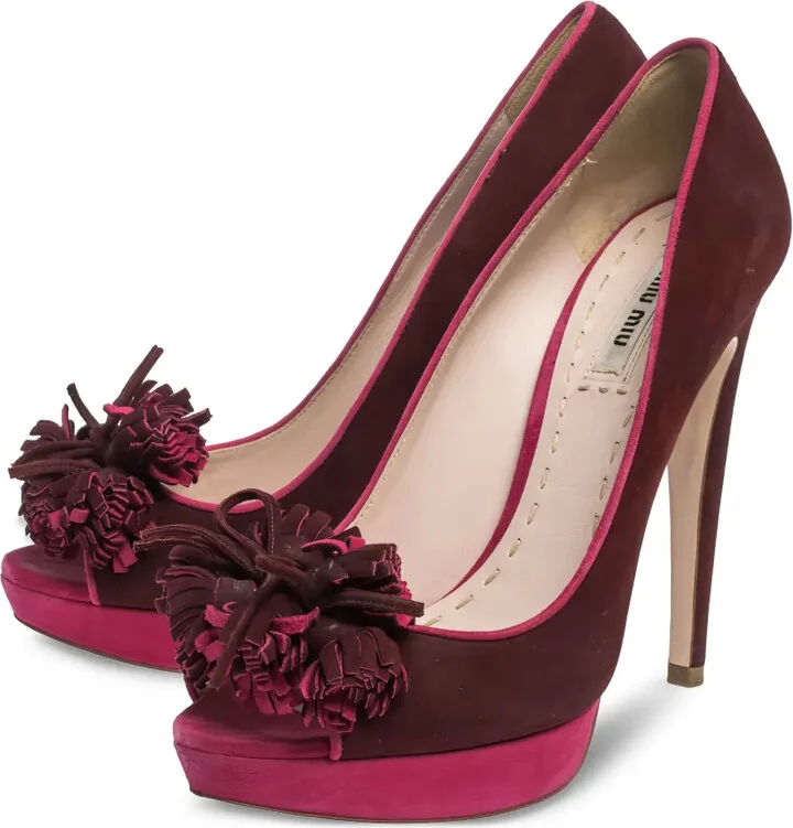 130mm Tassel-Detail Platform Pumps - Image 2