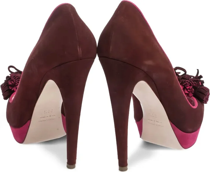 130mm Tassel-Detail Platform Pumps - Image 3