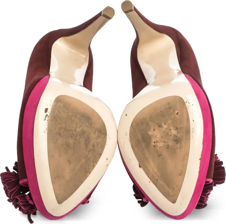130mm Tassel-Detail Platform Pumps - Image 4