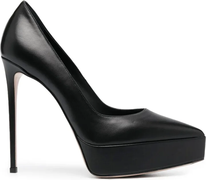 130mm Uma pointed-toe pumps