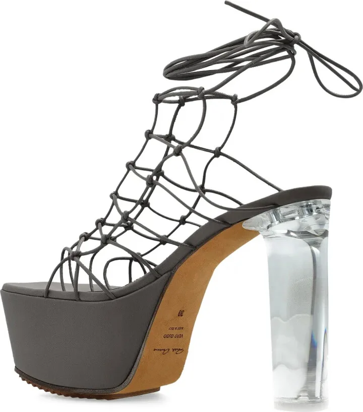 130mm Web Platform sandals - Image 3