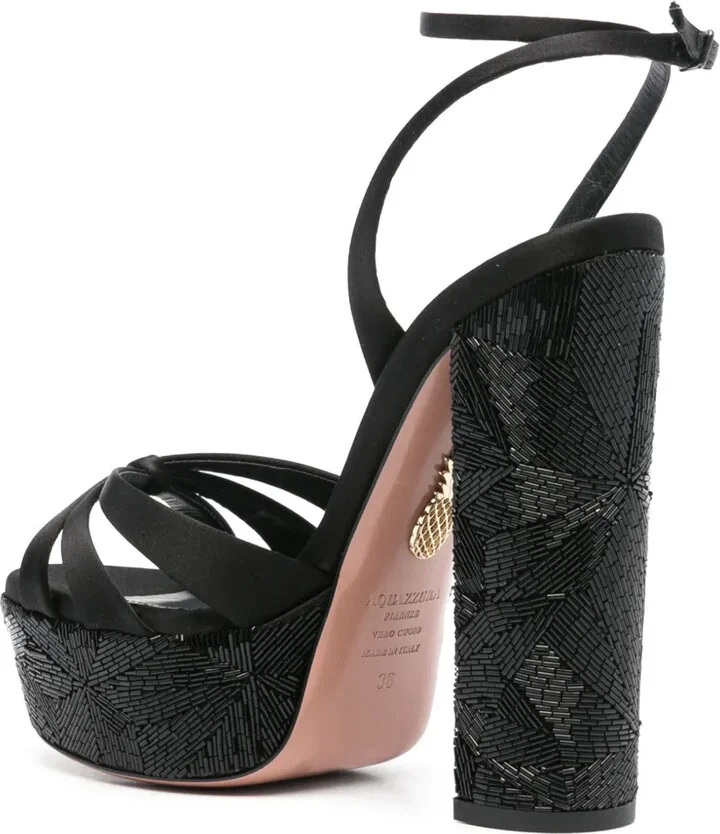 135mm Bead-Embellished Sandals - Image 3