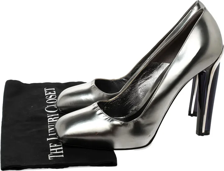 135mm Leather Pumps - Image 5