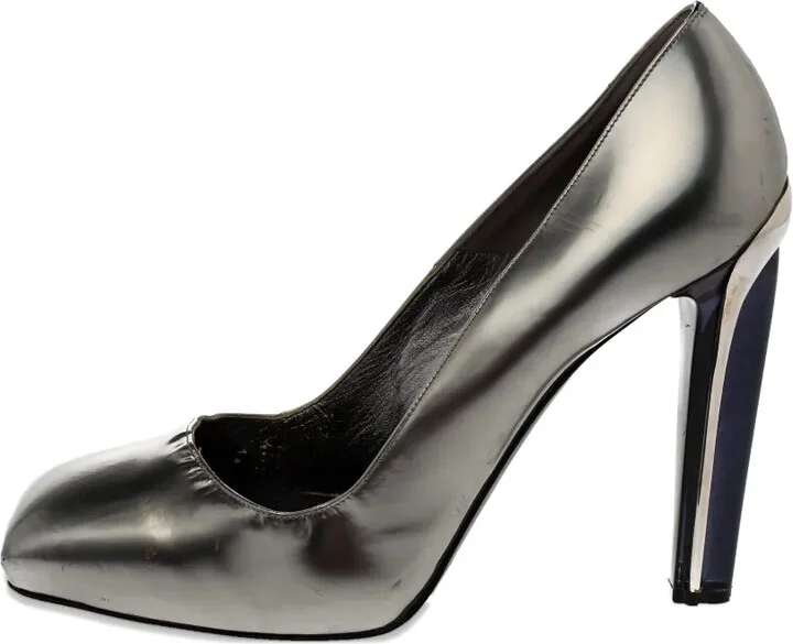 135mm Leather Pumps