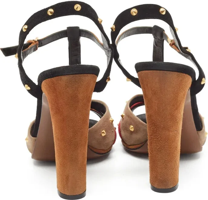 135mm Leather Sandals - Image 3