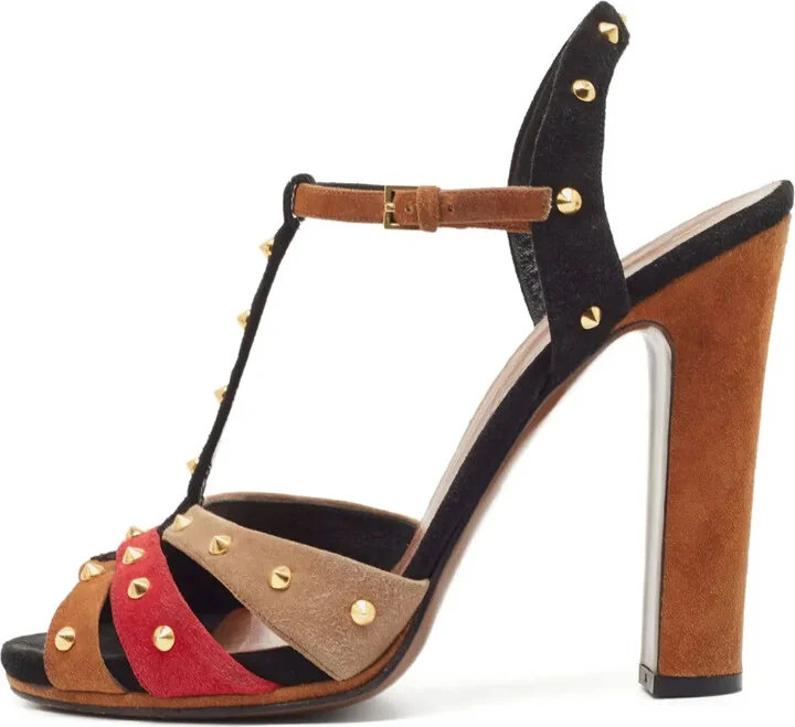 135mm Leather Sandals