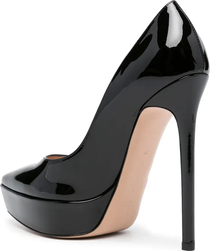 135mm Patent Leather Pumps - Image 3