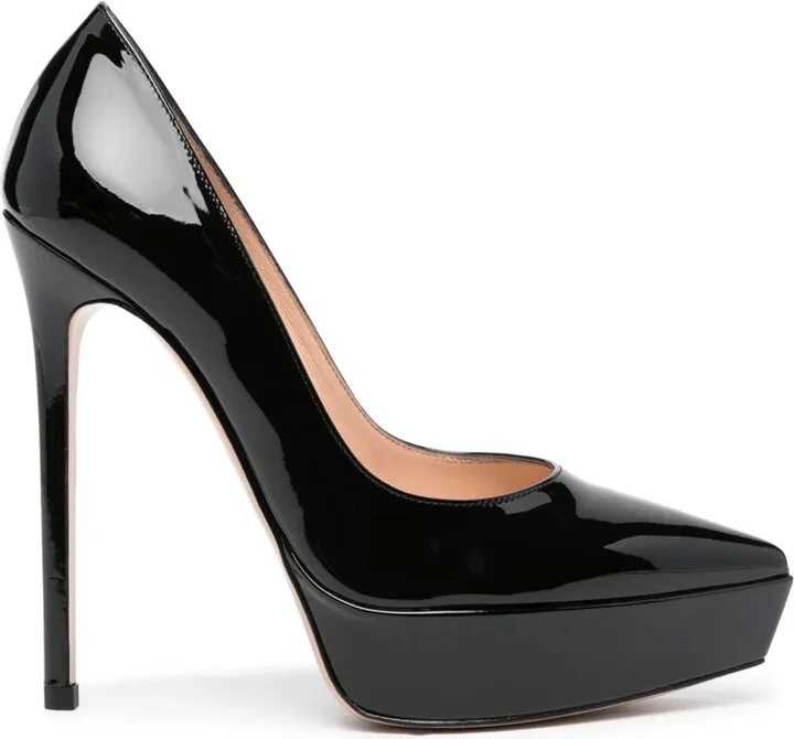 135mm Patent Leather Pumps