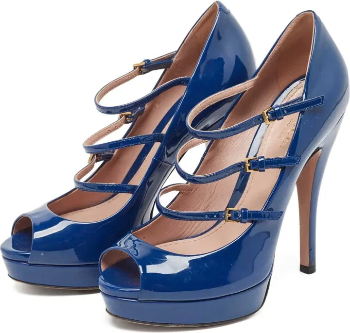 135mm Patent-Leather Sandals - Image 2