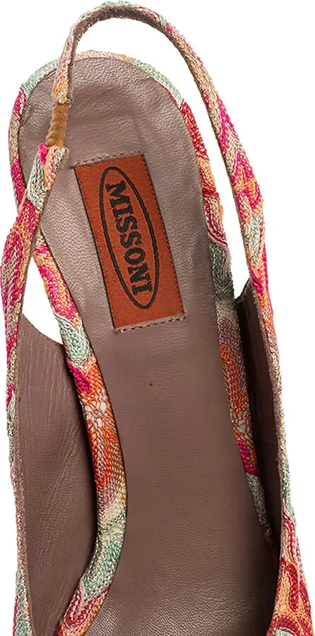 135mm Platform Slingback Sandals - Image 5
