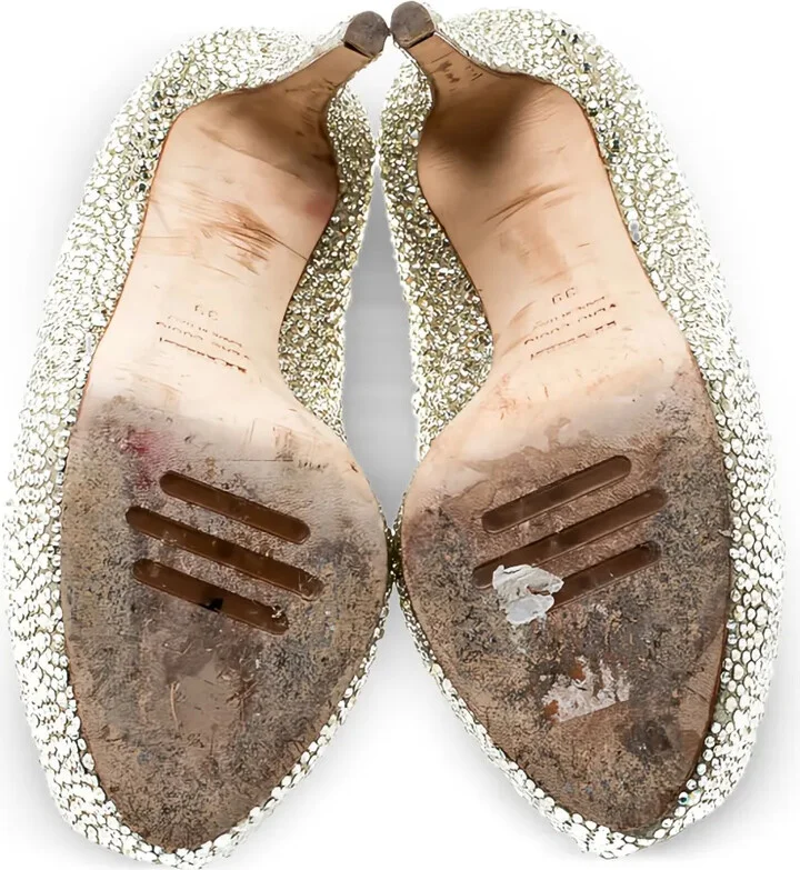 135mm Rhinestone-Embellished Pumps - Image 4