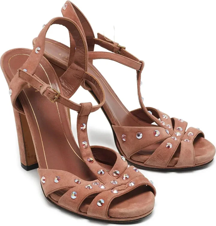 135mm Rhinestone-Embellished Sandals - Image 2