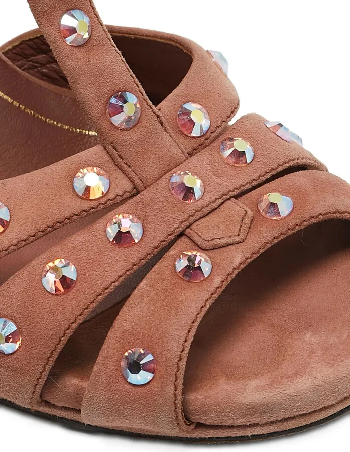 135mm Rhinestone-Embellished Sandals - Image 5
