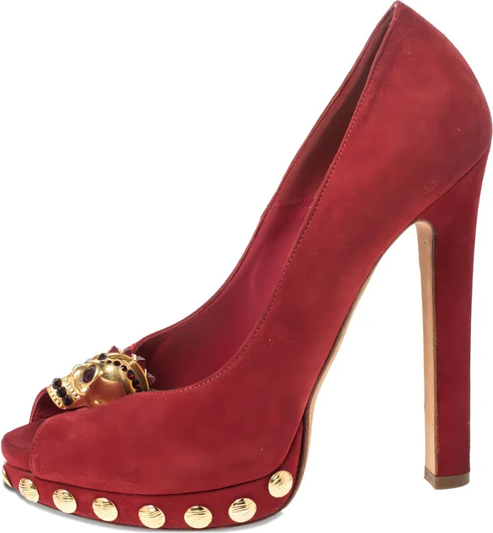 135mm Skull Studded Pumps