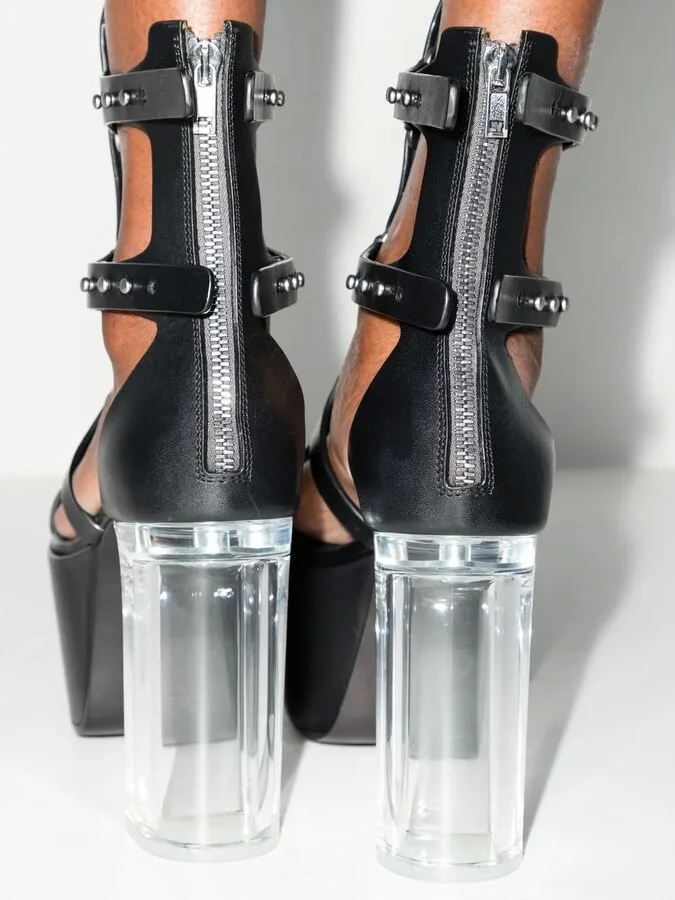 135mm Spartan platform sandals - Image 3