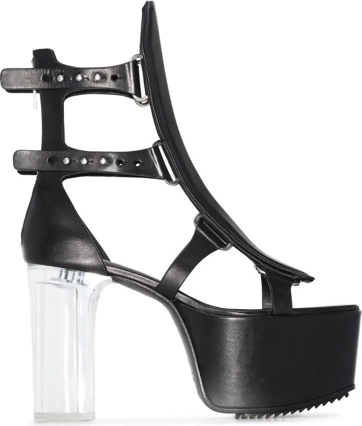 135mm Spartan platform sandals