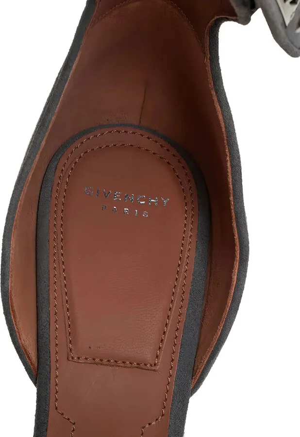 135mm Suede Sandals - Image 5