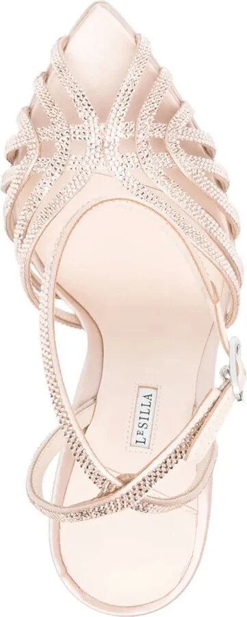 140m Crystal-Embellished Sandals - Image 4