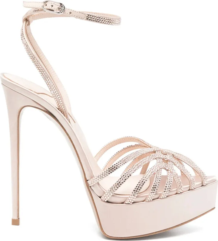 140m Crystal-Embellished Sandals