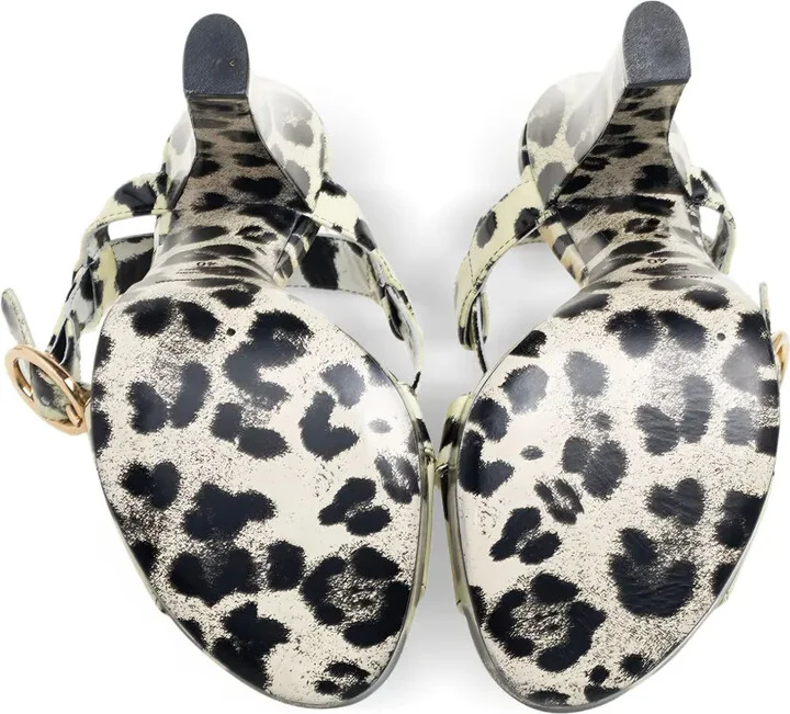 140mm Animal-Print Sandals - Image 5
